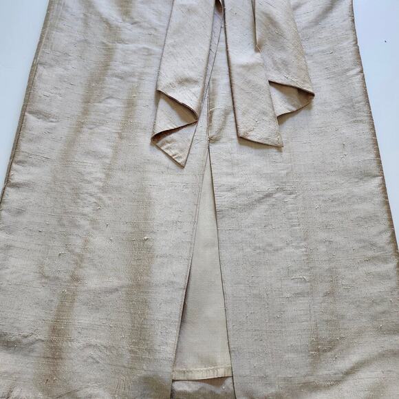 Vintage Alfred Angelo Silk & Embellished Lace Bridesmaid Formal Dress Size Small - Picture 3 of 15